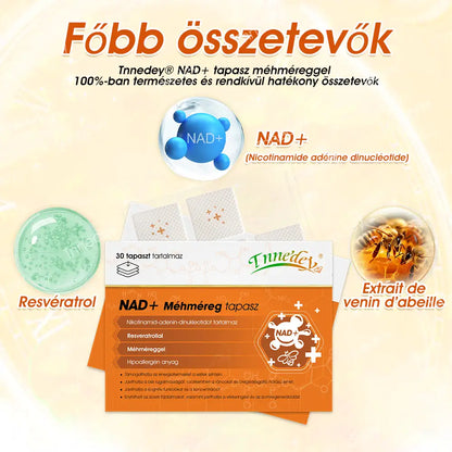 Tnnedey® tapaszok NAD+-szal és méhméreggel – Maximális bőrfiatalítás és energiabomba
