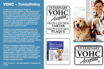 【Hivatalos bolt】Yovot® Pet Dental & Digestive Health szájápoló folyadék – friss lehelet, a fogkő eltávolításának támogatása és az íny regenerációjának elősegítése, a fogak stabilitásának támogatása (kutyák és macskák számára) – Ma akár 70% kedvezmény!
