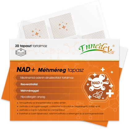 Tnnedey® tapaszok NAD+-szal és méhméreggel – Maximális bőrfiatalítás és energiabomba